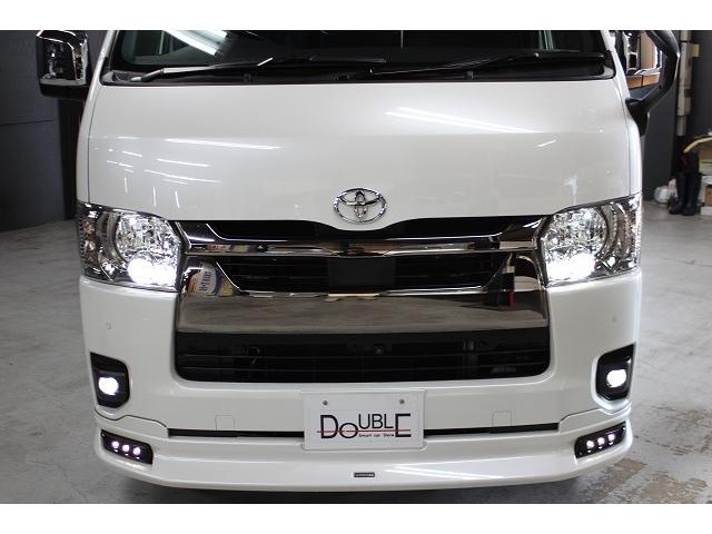 ハイエースバン スーパーＧＬ　ダークプライムＩＩ　７型ｘ４ＷＤｘセ－フティセンスｘインテリジェントクリアランスソナーｘモデリスタエアロｘ純正１５ＡＷｘアルパイン１１インチナビｘパノラミックビューモニタｘデジタルインナーミラーｘハーフレザーｘ両側電動（54枚目）