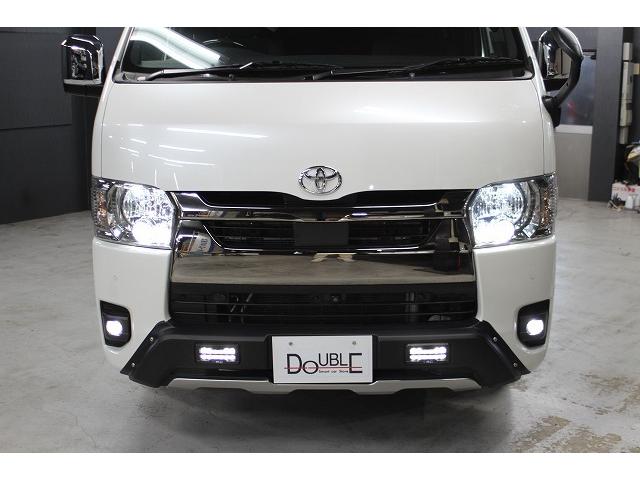 ハイエースバン スーパーＧＬ　ダークプライムＩＩ　７型ｘ４ＷＤｘセ－フティセンスｘＴＲＤフロントスポイラーｘマッドフラップｘ１５ＡＷｘインテリジェントクリアランスソナ－ｘ両側電動スライドｘハ－フレザ－ｘ純正ナビＴＶｘパノラミックビュ－モニタ－ｘＥＴＣ（51枚目）