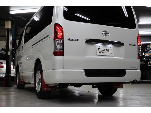 ハイエースバン スーパーＧＬ　ダークプライムＩＩ　７型ｘ４ＷＤｘセ－フティセンスｘＴＲＤフロントスポイラーｘマッドフラップｘ１５ＡＷｘインテリジェントクリアランスソナ－ｘ両側電動スライドｘハ－フレザ－ｘ純正ナビＴＶｘパノラミックビュ－モニタ－ｘＥＴＣ（59枚目）