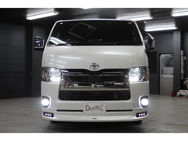 ハイエースバン スーパーGL ダークプライムII 6型xセ-フティセンスxモデリスタフロントスポイラーx両側電動スライドxインテリジェントクリアランスソナーx10インチナビxバックカメラxETCxデジタルインナーミラーxハーフレザーシートxスマートキ(39枚目)