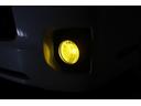 フォグランプもLED取付済みです。ホワイトとイエロー2色切替が可能です!画像はイエローに点灯時です。