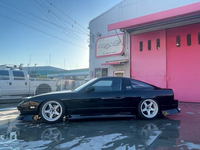 １８０ＳＸ タイプＩＩＩ　フルエアロ　車高調　前置きＩＣ（5枚目）