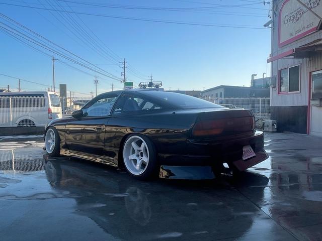 １８０ＳＸ タイプＩＩＩ　フルエアロ　車高調　前置きＩＣ（9枚目）