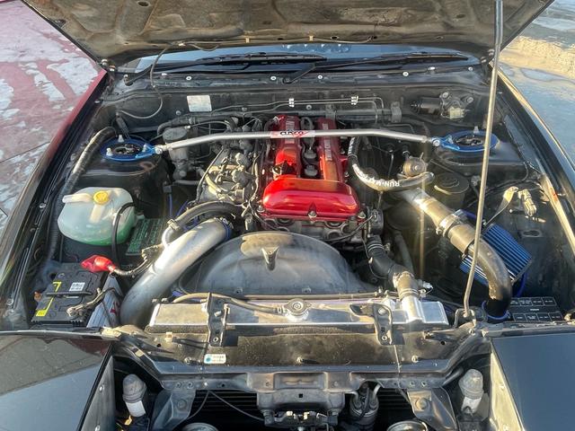 １８０ＳＸ タイプＩＩＩ　フルエアロ　車高調　前置きＩＣ（14枚目）