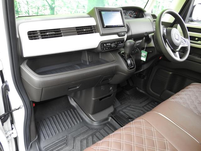 Ｎ－ＢＯＸ Ｌ　ホンダセンシング　ＫＥＮＷＯＯＤナビゲーション　ワンセグテレビ　バックモニター　バックソナー　スマートキー　専用シートカバー　ドアバイザー　立体マット（26枚目）