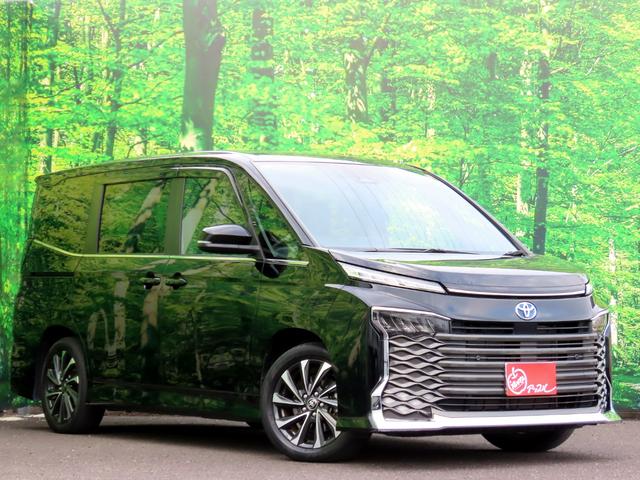ヴォクシー ハイブリッドＳ－Ｚ　衝突軽減ブレーキ　ＬＤＡ　ＢＳＭ　ＡＣＣ　クリアランスソナー　ナビ（Ｔコネクト再登録でＲ１１年２月まで地図使用可）　Ｂｌｕｅｔｏｏｔｈ　バックカメラ　ハーフレザー　両パワスラ　パワーバック　１オーナー（7枚目）