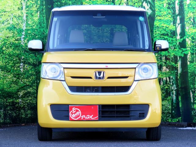 Ｎ－ＢＯＸ Ｇ・Ｌホンダセンシング　衝突軽減ブレーキ　ＬＫＡ　ＡＣＣ　パワスラ　ナビ　フルセグＴＶ　Ｂｌｕｅｔｏｏｔｈ　バックカメラ　ＬＥＤオートヘッドライト　ＵＳＢ　電格ミラー　Ｐスタート　スマートキー２個　ユーザー買取車　１オーナー（3枚目）