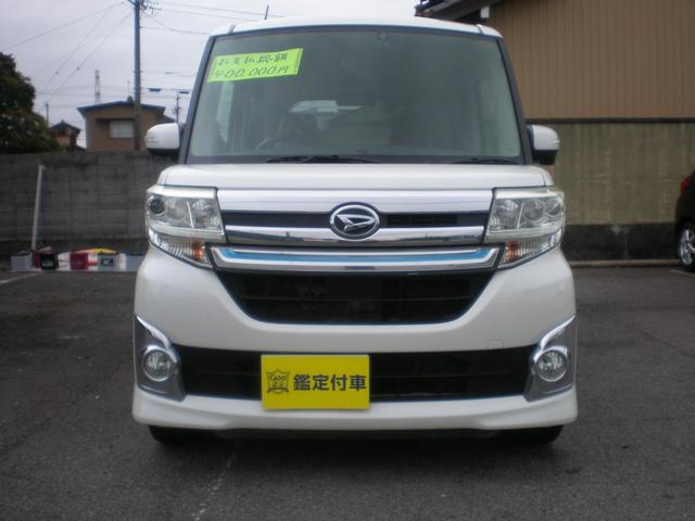 タント カスタムＲＳ　ターボ車　純正８インチナビ　フルセグＴＶ　バックカメラ　純正ドラレコ　ＥＴＣ　ＣＤ　ＤＶＤ再生　Ｂｌｕｅｔｏｏｔｈ　プッシュスタート　両側パワースライドドア　オートライト　純正１５インチＡＷ　禁煙車（2枚目）
