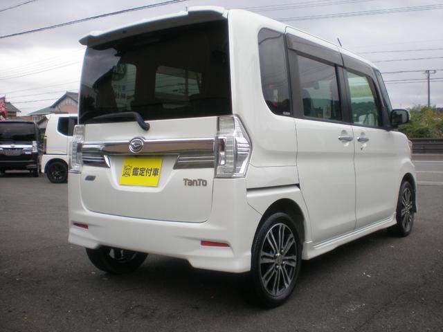 タント カスタムＲＳ　ターボ車　純正８インチナビ　フルセグＴＶ　バックカメラ　純正ドラレコ　ＥＴＣ　ＣＤ　ＤＶＤ再生　Ｂｌｕｅｔｏｏｔｈ　プッシュスタート　両側パワースライドドア　オートライト　純正１５インチＡＷ　禁煙車（6枚目）