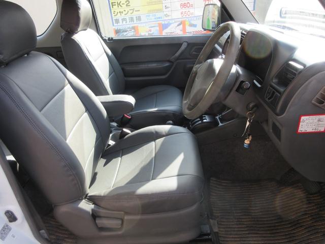 ジムニー ＸＧ　４ＷＤ　オートマ　新品シートカバー（9枚目）