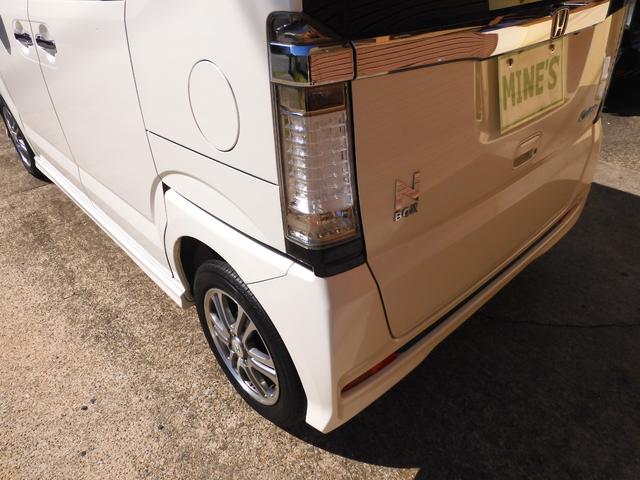Ｎ－ＢＯＸカスタム Ｇ・Ｌパッケージ　禁煙車／ＵＳＢ入力付ステレオ／バックカメラ／両側スライド左パワースライドドア／スマートキー２本／ディスチャージヘッドライト／ＬＥＤスモール／オートエアコン／電格ウィンカードアミラー／純正１４ＡＷ／取説（27枚目）