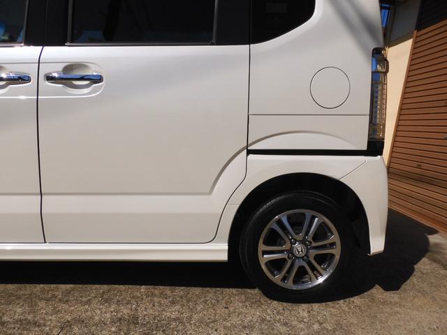Ｎ－ＢＯＸカスタム Ｇ・Ｌパッケージ　禁煙車／ＵＳＢ入力付ステレオ／バックカメラ／両側スライド左パワースライドドア／スマートキー２本／ディスチャージヘッドライト／ＬＥＤスモール／オートエアコン／電格ウィンカードアミラー／純正１４ＡＷ／取説（28枚目）