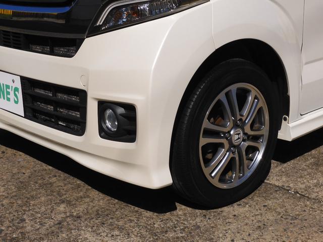 Ｎ－ＢＯＸカスタム Ｇ・Ｌパッケージ　禁煙車／ＵＳＢ入力付ステレオ／バックカメラ／両側スライド左パワースライドドア／スマートキー２本／ディスチャージヘッドライト／ＬＥＤスモール／オートエアコン／電格ウィンカードアミラー／純正１４ＡＷ／取説（55枚目）
