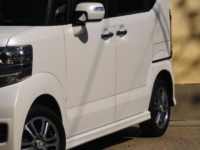 Ｎ－ＢＯＸカスタム Ｇ・Ｌパッケージ　禁煙車／ＵＳＢ入力付ステレオ／バックカメラ／両側スライド左パワースライドドア／スマートキー２本／ディスチャージヘッドライト／ＬＥＤスモール／オートエアコン／電格ウィンカードアミラー／純正１４ＡＷ／取説（57枚目）