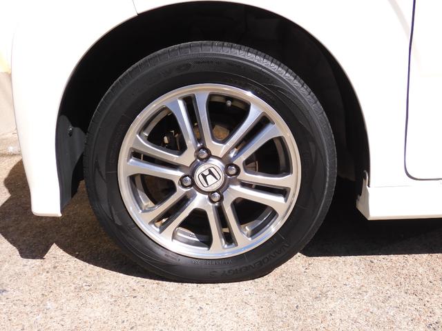 Ｎ－ＢＯＸカスタム Ｇ・Ｌパッケージ　禁煙車／ＵＳＢ入力付ステレオ／バックカメラ／両側スライド左パワースライドドア／スマートキー２本／ディスチャージヘッドライト／ＬＥＤスモール／オートエアコン／電格ウィンカードアミラー／純正１４ＡＷ／取説（76枚目）
