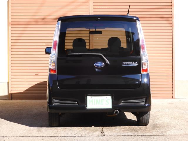 ステラ カスタムＲリミテッド　タイミングベルト交換済み／スマートキー２本／ディスチャージヘッドライト／オートエアコン／電格ドアミラー／純正１４アルミ／ＡＢＳブレーキ／フロアマット／取説／ボディー磨きインテリアクリーニング済み（9枚目）