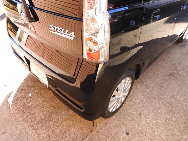 ステラ カスタムＲリミテッド　タイミングベルト交換済み／スマートキー２本／ディスチャージヘッドライト／オートエアコン／電格ドアミラー／純正１４アルミ／ＡＢＳブレーキ／フロアマット／取説／ボディー磨きインテリアクリーニング済み（23枚目）