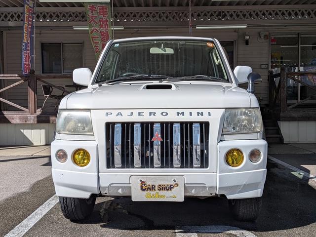 パジェロミニ デューク　パートタイム４ＷＤ　グリル　リアスポ　ＥＴＣ（9枚目）