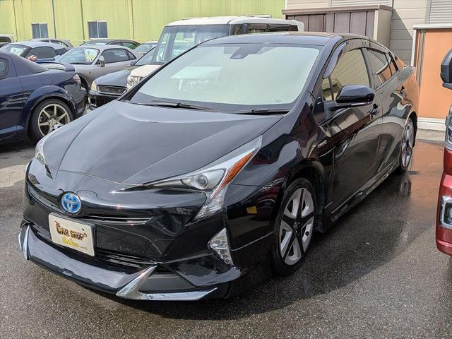 プリウス Ｓツーリングセレクション　走行モード　ハンドルスイッチ　ＥＴＣ（10枚目）