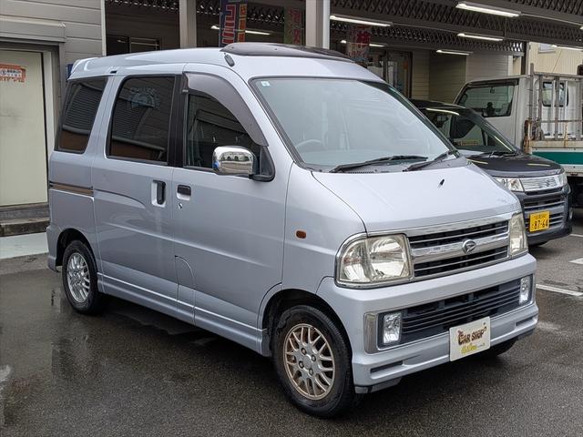 アトレーワゴン カスタムターボ　電動サンルーフ　キャブオーバー　キーレス　ＣＤ　ＭＤ（8枚目）