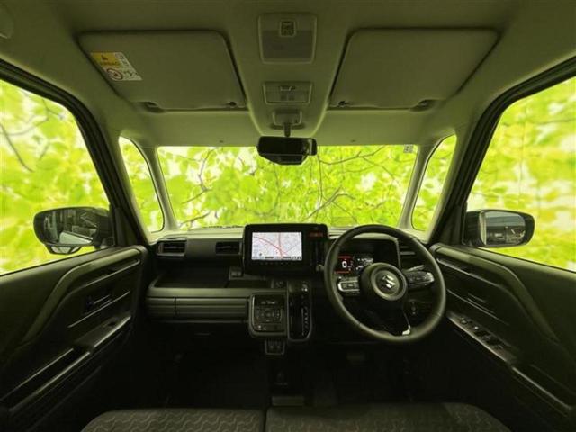 スペーシアギア ハイブリッドXZ 保証書/純正 9インチ メモリーナビ/セーフティサポート(スズキ)/両側電動スライドドア/シートヒーター 前席/全方位モニター/車線逸脱防止支援システム/パーキングアシスト バックガイド 全周囲カメラ(4枚目)