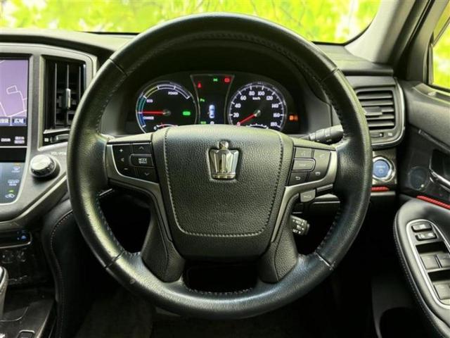 クラウンハイブリッド ハイブリッドアスリートＳブラックスタイル　新品タイヤ／保証書／純正　ＨＤＤナビ／シートヒーター／ヘッドランプ　ＨＩＤ／Ｂｌｕｅｔｏｏｔｈ接続／ＥＴＣ／ＥＢＤ付ＡＢＳ／横滑り防止装置／アイドリングストップ／クルーズコントロール　バックカメラ（28枚目）