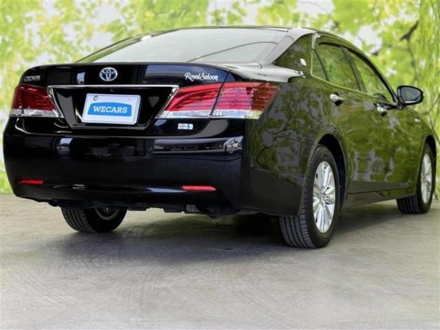 クラウンハイブリッド ハイブリッドロイヤルサルーン　純正　ＳＤナビ／衝突安全装置／シートヒーター／ドライブレコーダー　純正／ヘッドランプ　ＨＩＤ／Ｂｌｕｅｔｏｏｔｈ接続／ＥＴＣ／ＥＢＤ付ＡＢＳ／横滑り防止装置／アイドリングストップ　衝突被害軽減システム（3枚目）