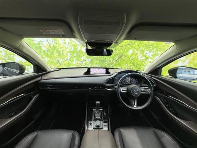 ＣＸ－３０ ＸＤ　Ｌパッケージ　新品タイヤ／ＢＯＳＥ／保証書／純正　ＳＤナビ／アイアクティブセンス（マツダ）／シートヒーター　前席／３６０°ビューモニター／車線逸脱防止支援システム／シート　フルレザー　革シート　衝突被害軽減システム（4枚目）