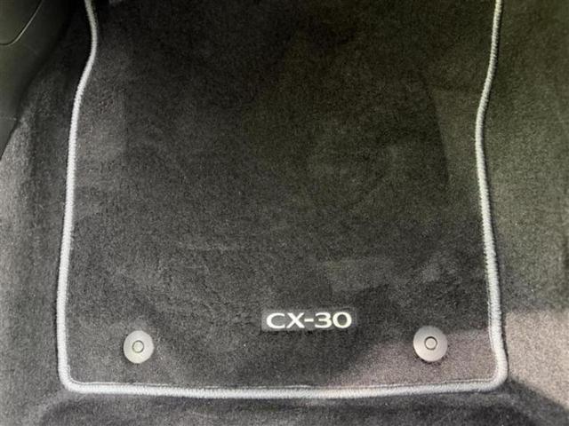 ＣＸ－３０ ＸＤ　Ｌパッケージ　新品タイヤ／ＢＯＳＥ／保証書／純正　ＳＤナビ／アイアクティブセンス（マツダ）／シートヒーター　前席／３６０°ビューモニター／車線逸脱防止支援システム／シート　フルレザー　革シート　衝突被害軽減システム（30枚目）