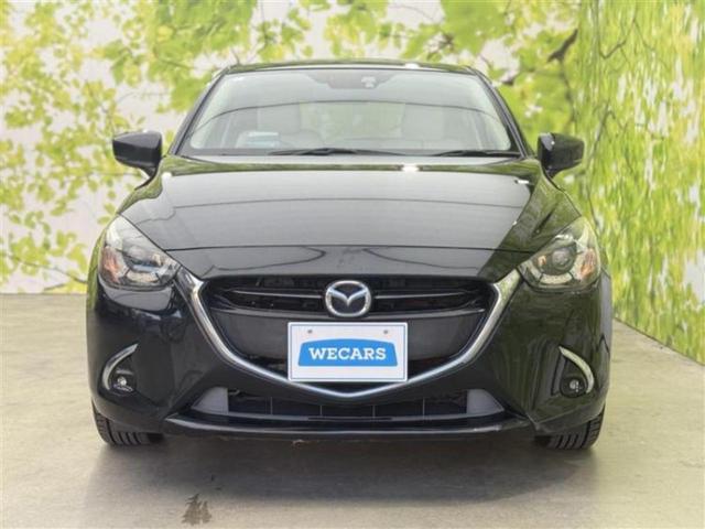 デミオ ＸＤツーリングＬパッケージ　保証書／純正　ＳＤナビ／衝突安全装置／シートヒーター　前席／シート　ハーフレザー／ヘッドランプ　ＬＥＤ／Ｂｌｕｅｔｏｏｔｈ接続／ＥＴＣ／ＥＢＤ付ＡＢＳ／横滑り防止装置／アイドリングストップ　禁煙車（35枚目）