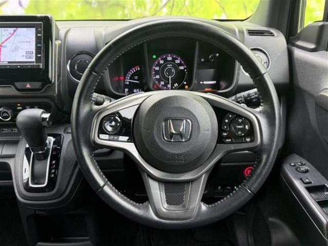 Ｎ－ＷＧＮカスタム Ｌ・ターボホンダセンシング　新品タイヤ／保証書／純正　ＳＤナビ／衝突安全装置／シートヒーター／車線逸脱防止支援システム／シート　ハーフレザー／ヘッドランプ　ＬＥＤ／ＥＴＣ／ＥＢＤ付ＡＢＳ／横滑り防止装置／アイドリングストップ（16枚目）