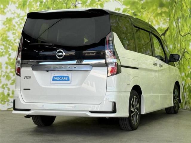 セレナ ハイウェイスターＶ　新品タイヤ／社外　１１インチ　ＳＤナビ／フリップダウンモニター　社外　１２．８インチ／衝突安全装置／両側電動スライドドア／車線逸脱防止支援システム／ヘッドランプ　ＬＥＤ／ＥＴＣ／ＥＢＤ付ＡＢＳ（3枚目）