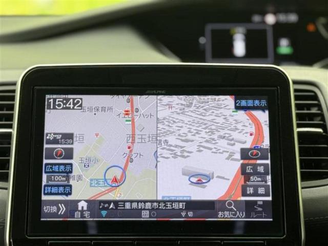 セレナ ハイウェイスターＶ　新品タイヤ／社外　１１インチ　ＳＤナビ／フリップダウンモニター　社外　１２．８インチ／衝突安全装置／両側電動スライドドア／車線逸脱防止支援システム／ヘッドランプ　ＬＥＤ／ＥＴＣ／ＥＢＤ付ＡＢＳ（9枚目）