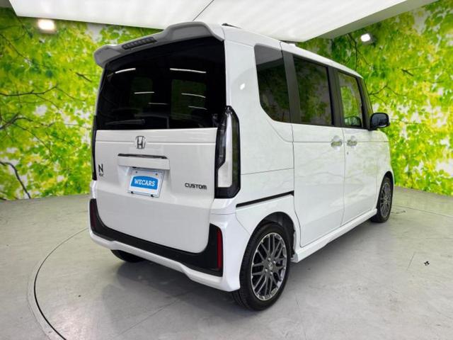 N-BOXカスタム ターボ 純正 8インチ ナビ/ホンダセンシング/両側電動スライドドア/シートヒーター 前席/車線逸脱防止支援システム/ヘッドランプ LED/USBジャック/Bluetooth接続/ETC/EBD付ABS(3枚目)