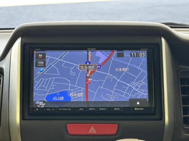 N-BOX G・Lパッケージ 社外 ナビ/電動スライドドア/パーキングアシスト バックガイド/Bluetooth接続/ETC/EBD付ABS/横滑り防止装置/アイドリングストップ/バックモニター/フルセグTV/DVD バックカメラ(9枚目)