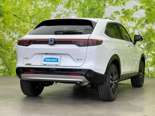 ヴェゼル eHEV Z 保証書/ディスプレイオーディオ+ナビ9インチ/衝突安全装置/シートヒーター 前席/車線逸脱防止支援システム/パーキングアシスト バックガイド/電動バックドア/登録済未使用車 衝突被害軽減システム(3枚目)