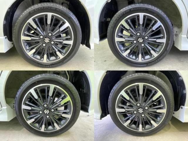 スペーシアカスタム ハイブリッドＸＳ　新品タイヤ／保証書／社外　ＳＤナビ／セーフティサポート（スズキ）／両側電動スライドドア／シートヒーター　運転席／車線逸脱防止支援システム／シート　ハーフレザー／ドライブレコーダー　社外　バックカメラ（54枚目）