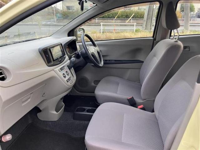ミライース L 新品タイヤ/社外 ナビ/Bluetooth接続/EBD付ABS/アイドリングストップ/フルセグTV/禁煙車/エアバッグ 運転席/エアバッグ 助手席/アルミホイール 社外 14インチ/パワーウインドウ(4枚目)