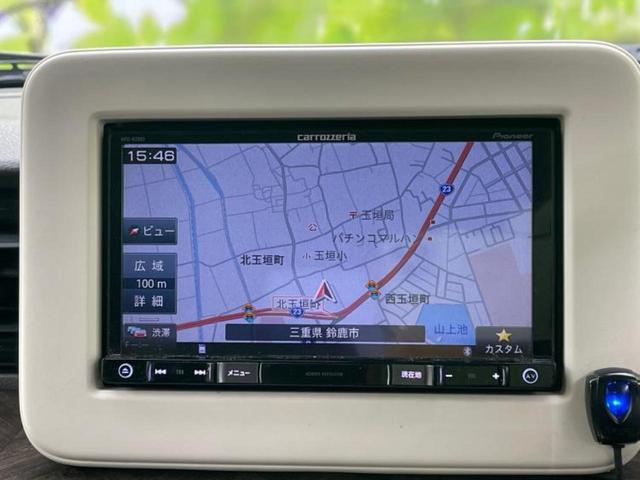 アルトラパン モード　保証書／社外　ＳＤナビ／セーフティサポート（スズキ）／シートヒーター／全方位モニター用カメラ／Ｂｌｕｅｔｏｏｔｈ接続／ＥＴＣ／ＥＢＤ付ＡＢＳ／横滑り防止装置／アイドリングストップ／フルセグＴＶ／ＤＶＤ（10枚目）