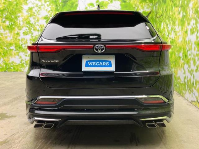 ハリアー Ｚ　新品タイヤ／モデリスタエアロ／ＪＢＬ／保証書／カーナビゲーション／デジタルインナーミラー／トヨタセーフティセンス／パノラミックビューモニター／車線逸脱防止支援システム／シート　ハーフレザー　フルエアロ（38枚目）