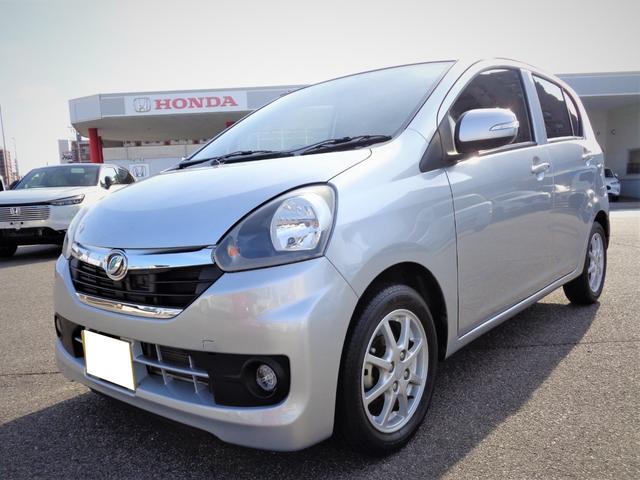 ミライース Ｇ　ＳＡ　車検２年付き！！　純正オーディオ、ＣＤ・ＡＭ／ＦＭ、ＡＵＸ入力、ＥＴＣ、電動格納ミラー、スマートキー・プッシュスタート、アイドリングストップ、スマートアシスト、純正１４インチアルミ（7枚目）