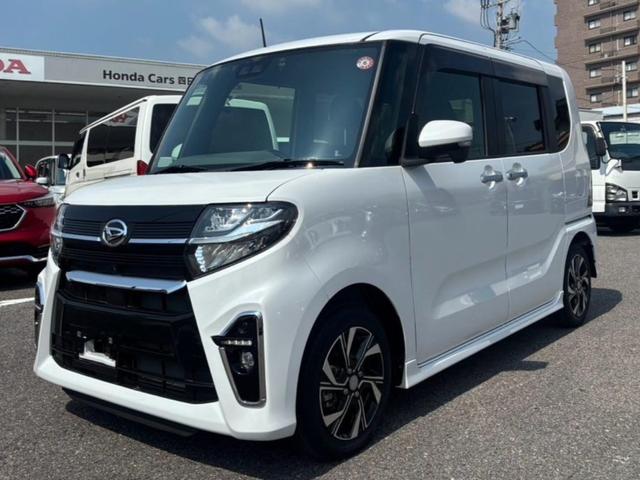 タント カスタムＸセレクション　車検２年付き！！、純正ナビ（フルセグ、ＣＤ、ＤＶＤ、ＵＳＢ、Ｂｌｕｅｔｏｏｔｈ）、ナビ連動純正ドライブレコーダーフロント、全方位カメラ、ＬＥＤヘッドライト、両側パワースライドドア、シートヒーター（2枚目）