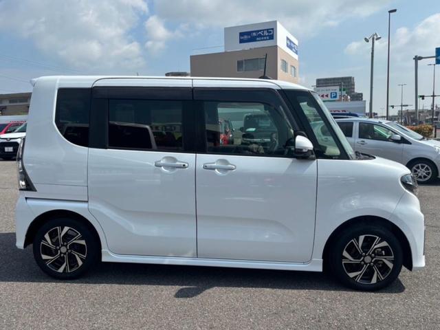 タント カスタムＸセレクション　車検２年付き！！、純正ナビ（フルセグ、ＣＤ、ＤＶＤ、ＵＳＢ、Ｂｌｕｅｔｏｏｔｈ）、ナビ連動純正ドライブレコーダーフロント、全方位カメラ、ＬＥＤヘッドライト、両側パワースライドドア、シートヒーター（5枚目）