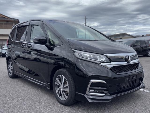 フリードハイブリッド ハイブリッド・G 車検2年付き!!、純正ナビ(CD、DVD、TV、ラジオ、Bluetooth、USB)、ETC、ドラレコFR、ホンダセンシング、LEDヘッドライト、両側パワースライドドア、シートヒーター、純正15アルミ(4枚目)