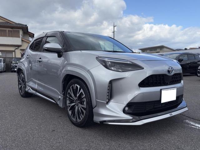 ヤリスクロス ハイブリッドＺ　純正ディスプレイオーディオ（ラジオ、スマホ連携、ＵＳＢ）、シートヒーター、ハンドルヒーター、モデリスタ、純正ミラードラレコ、純正アルミホイール、全方位モニター（4枚目）