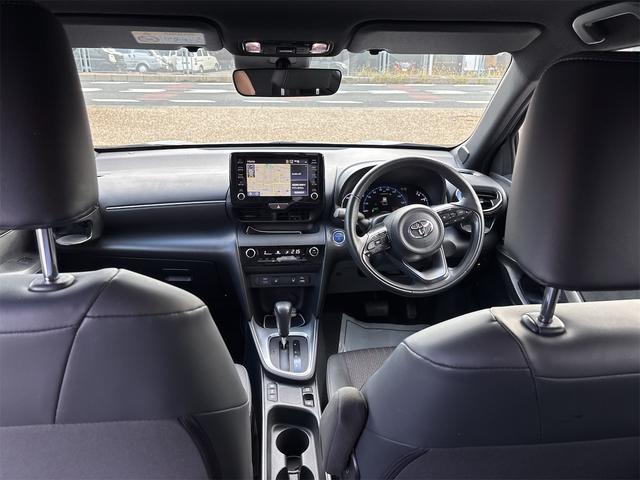 ヤリスクロス ハイブリッドＺ　純正ディスプレイオーディオ（ラジオ、スマホ連携、ＵＳＢ）、シートヒーター、ハンドルヒーター、モデリスタ、純正ミラードラレコ、純正アルミホイール、全方位モニター（35枚目）