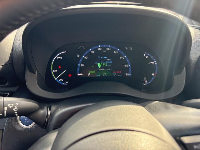 ヤリスクロス ハイブリッドＺ　純正ディスプレイオーディオ（ラジオ、スマホ連携、ＵＳＢ）、シートヒーター、ハンドルヒーター、モデリスタ、純正ミラードラレコ、純正アルミホイール、全方位モニター（42枚目）