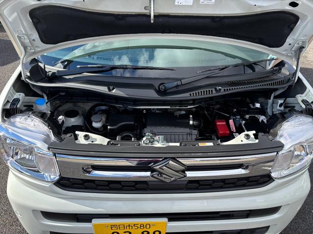 スペーシア ハイブリッドG 届出済未使用車 衝突被害軽減装置 スマートキー LEDヘッドライト クリアランスソナー 両側スライドドア オートマチックハイビーム ステアリングスイッチ オートエアコン オートライト ベンチシート(13枚目)