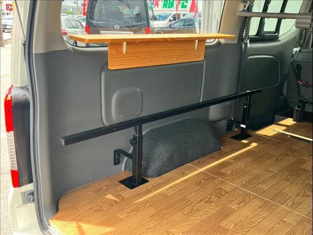 NV350キャラバンバン 5ドア ディーゼル プレミアムGX 4WD リアヒーター リアクーラー ベットキット(ベット新品) ETC バックカメラ 日産メモリーナビ(MC313D-W) オートライト(45枚目)