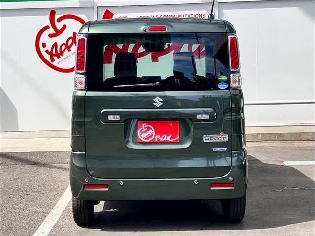 スペーシア ハイブリッドＧ　ユーザー買取　ＡＡ未出品　プッシュスタート　アイドリングストップ　ＥＴＣ　パワーモード　衝突被害軽減ブレーキ　車線逸脱警報　誤発信抑制機能　スズキセーフティサポート　社外ナビ（ＭＤＶ－Ｄ３０７ＢＴＬ）（8枚目）